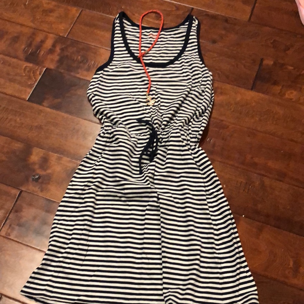 🎈Navy striped dress🎈